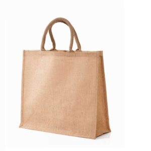 Eco-neutral Jute Shopping Bag - Horizontal