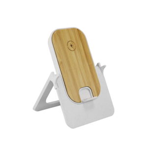 Zoggi - Bamboo Wireless Charger Mobile Stand