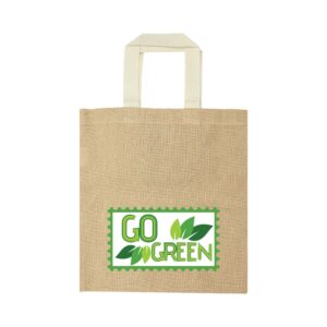Cotton Like Jute Bags with Webbing Handle 250 GSM