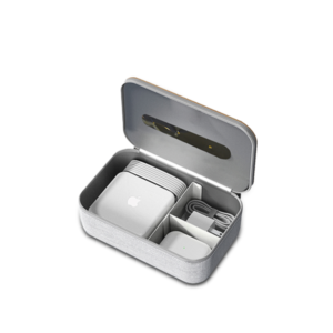 UVC STERILIZER ORGANIZER – Eco-Friendly Bamboo