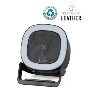 TASOVA - @memorii Recycled 15W Wireless Charger Bluetooth Speaker Black