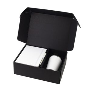 KOKSI - Giftology Set of Double Walled Tumbler, A5 Notebook and Pen