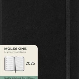 Moleskine 2025 Weekly 12M Planner - Soft Cover - Large