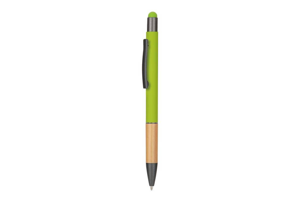 AYTOS - Metal Stylus Pen with Bamboo Grip Green