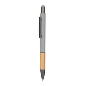 AYTOS - Metal Stylus Pen with Bamboo Grip Grey