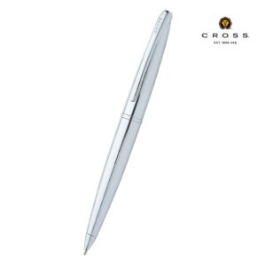 Cross ATX® Basalt White with Polished Chrome Appointments Ballpoint Pen