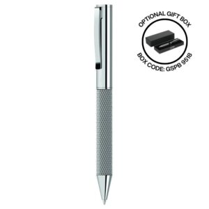 UMA - MESH Premium Metal Ballpoint Pen Silver