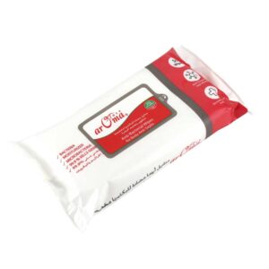 Anti-Bacterial Ingredients Wipes Pack, 50 Sheets