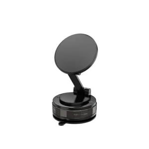 WiWU Wi‑CH057 Vacuum Suction Foldable Magnetic Phone Holder 360° Rotating Dash or Desk Mount