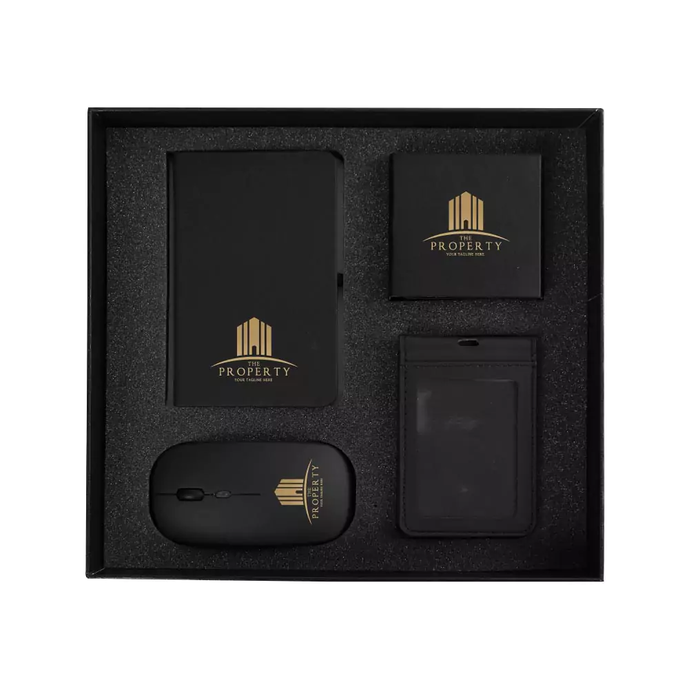 Office Gift Sets in a Black Cardboard Gift Box 1