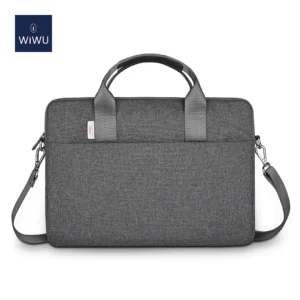 WiWU Minimalist Laptop Handbag Bag with Multi-Pockets for Macbook digital gadgets