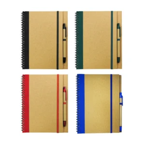 Recycled Notebook with Pen