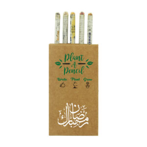 Plantable A Pencils Set Seeds Tomato Coriander Chili Mustard Fenugreek Ramadan Gifts