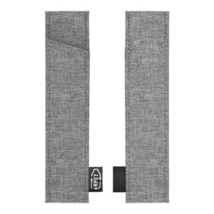 RPET Fabric Pen Pouches with Textured Design