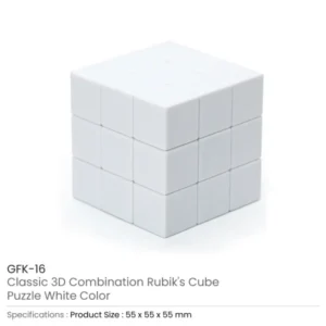 Promotional Rubik’s Cube Puzzles White Color