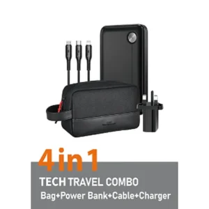 WiWU 4 in 1 Tech Travel Combo (UK plug only)